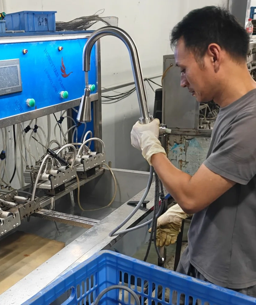 Photograph of a production operation